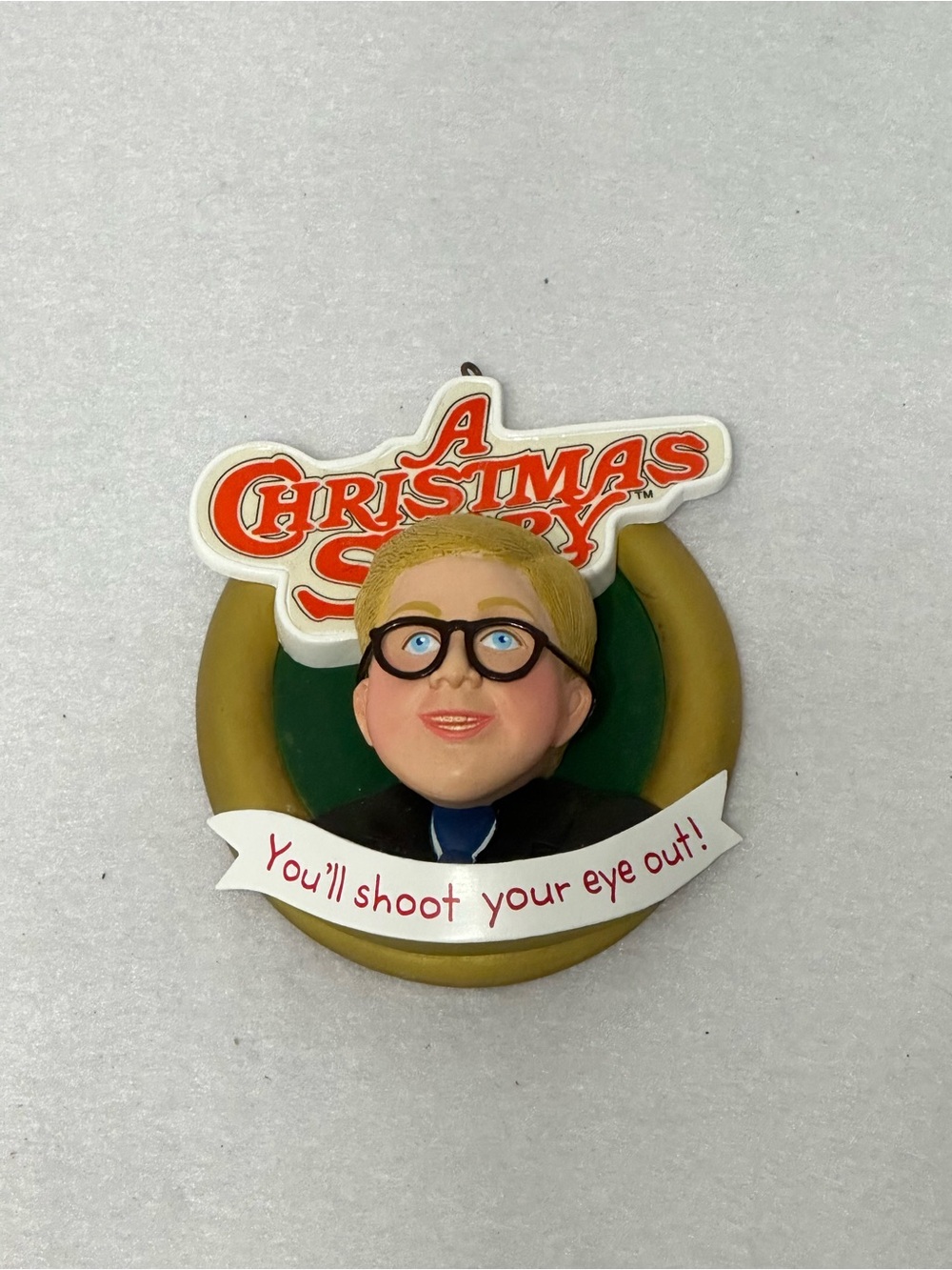A Christmas Story Ralphie Ornament - Blonde with Glasses